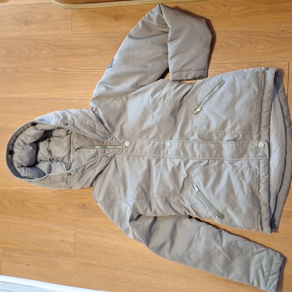 Hollister anorak down jacket